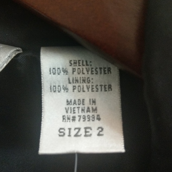 Ruffle Front Nylon Jacket - Picture 5 of 6